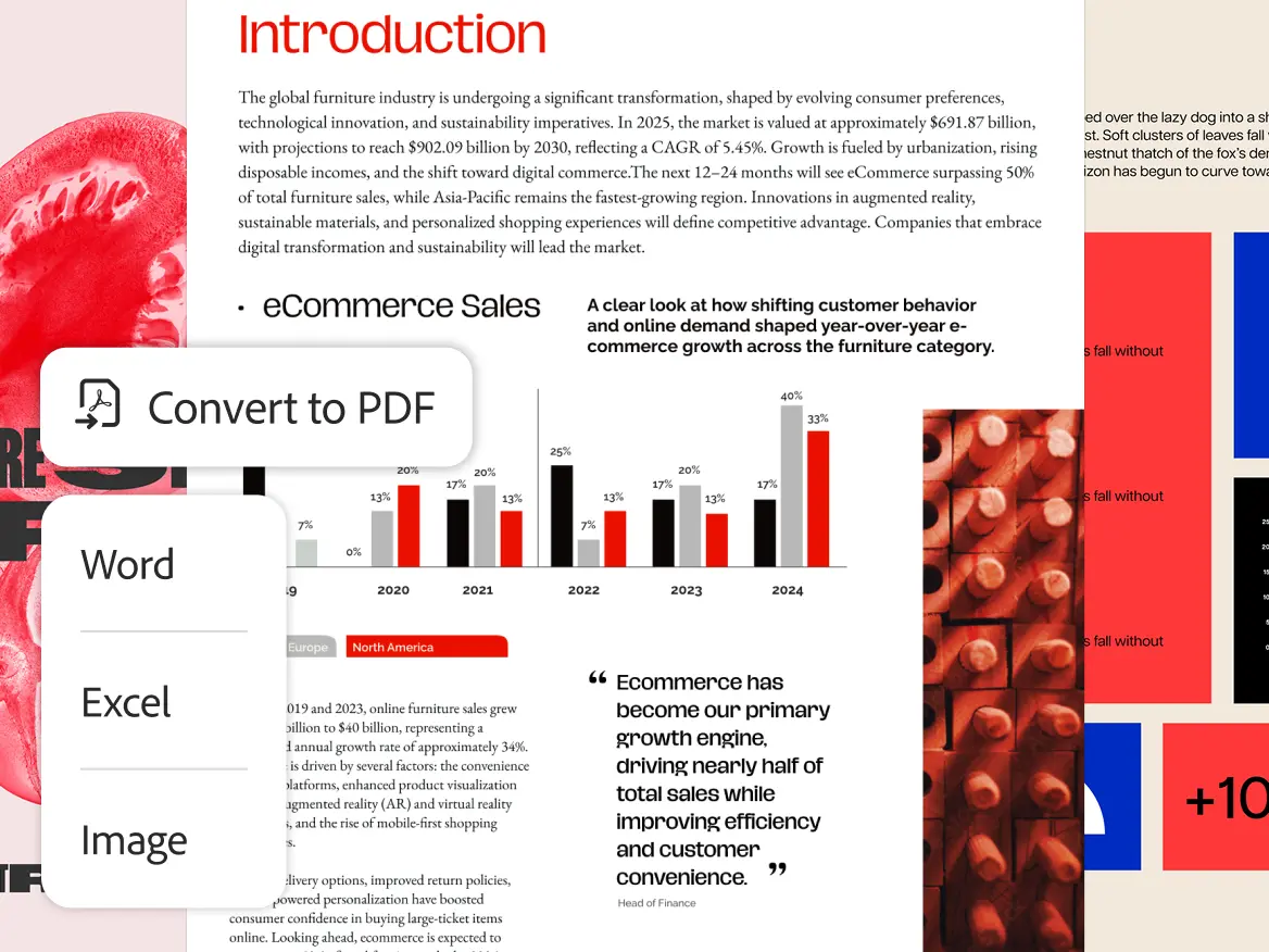 Convert to PDF with AI