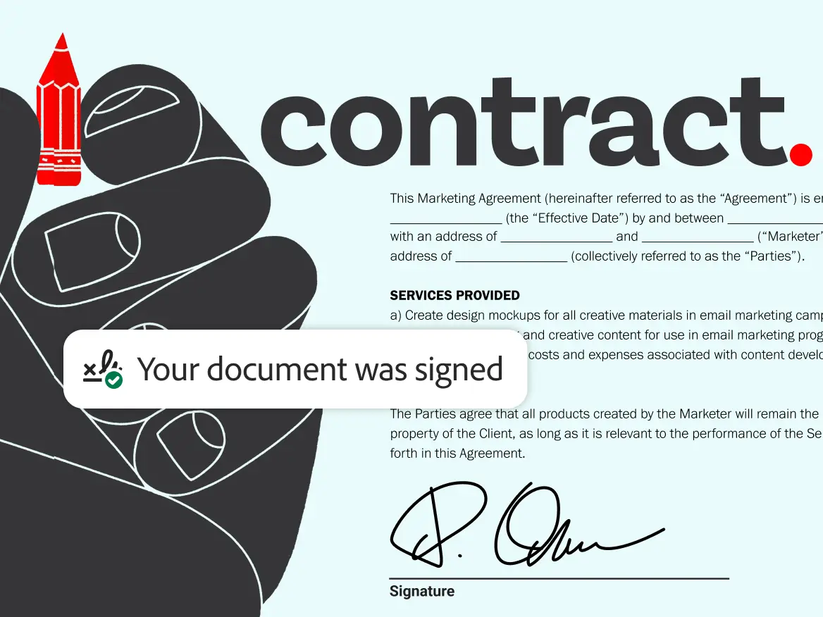 Sign PDFs with AI